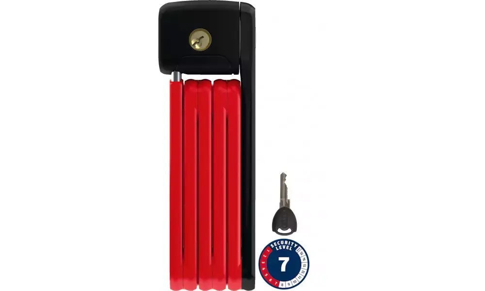Lukko Abus Bordo Lite Mini 6055K/60 red Kampanjahinta