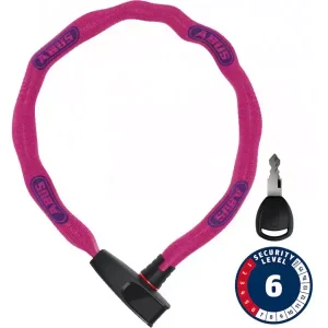 Viikonlopputarjous Lukko Abus 6806K/85 NEON pink (square chain)