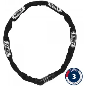 Viimeinen Mahdollisuus Lukko Abus Steel-O-Chain 4804C/75 black