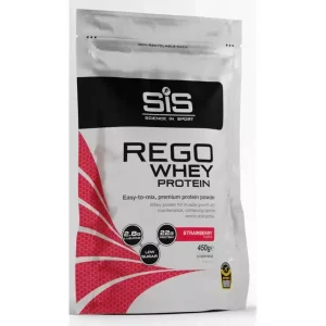Viikonlopputarjous Urheiluruuat jauheena SiS Rego Whey Powder (protein) Strawberry 450g