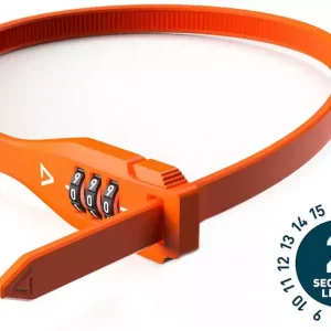 Älä Missaa Lukko ACID cable combination Ratch 3.5x600mm orange