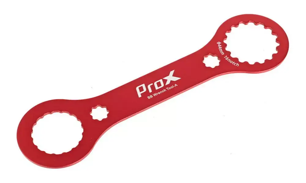 Erikoistarjous Työkalu ProX BB-07A for bottom bracket Hollowtech II 41/44mm 16T red