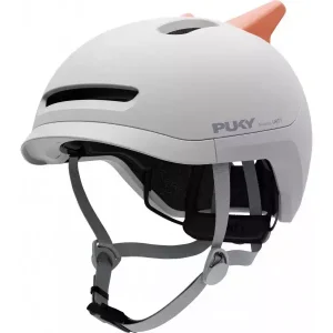 Kypärä PUKY Sparky Junior + lamp grey Uusi Kokoelma