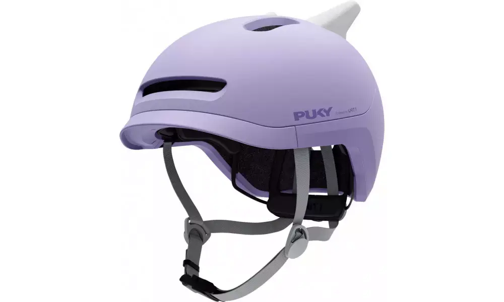 Heti Saatavilla Kypärä PUKY Sparky Junior + lamp violet