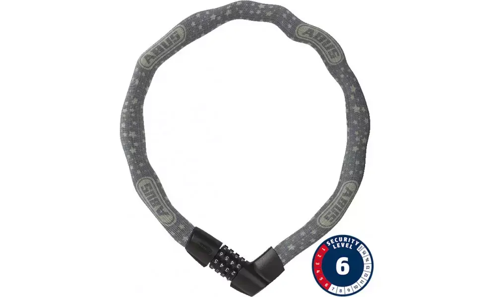 Uusi Kokoelma Lukko Abus Tresor 1385/75 grey star