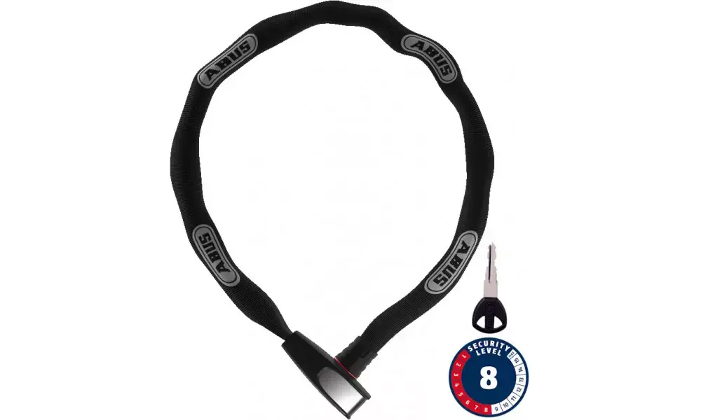 Alennettu Lukko Abus Steel-O-Chain 8807K/110 black