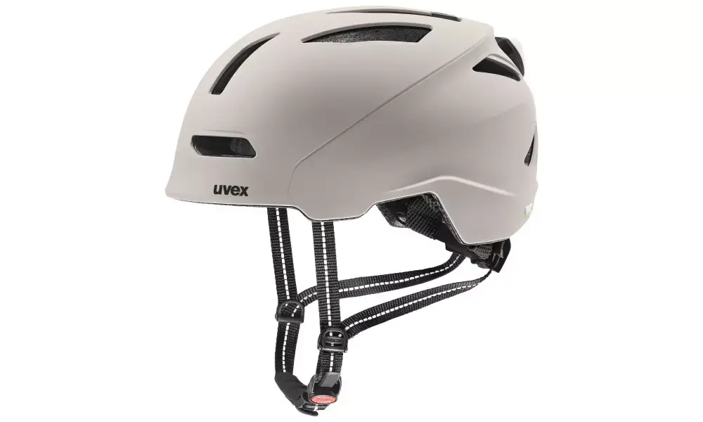 Erikoistarjous Kypärä Uvex urban planet LED warm grey matt