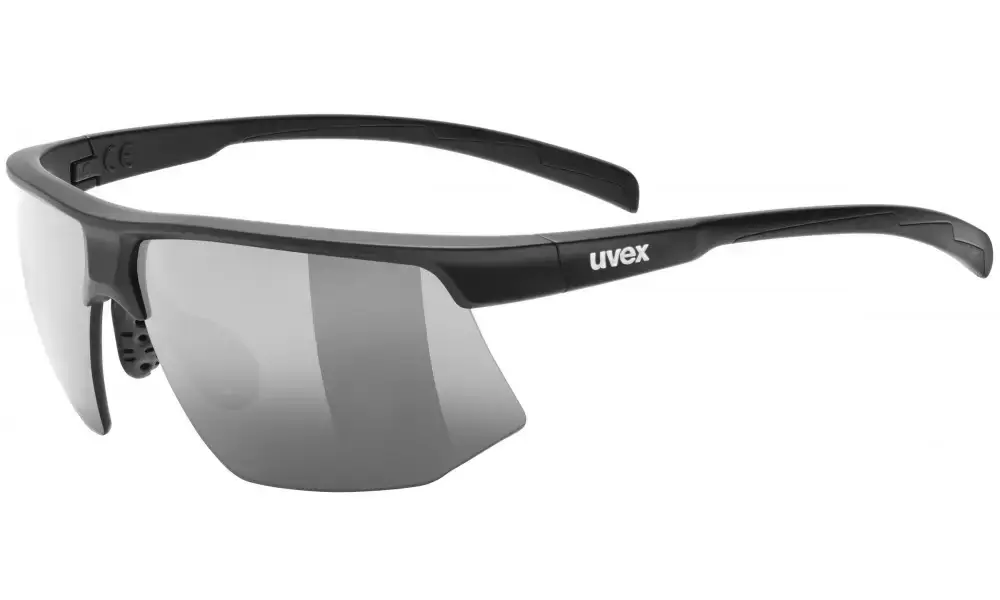 Sertifioitu Lasit Uvex aerios s black matt / smoke