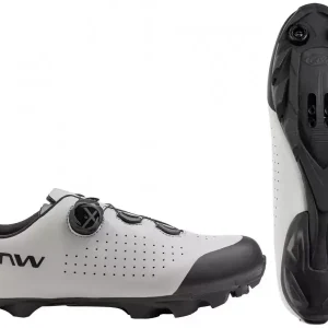 Uutuus Pyöräilykengät Northwave Scorpius Plus 4 MTB XC light grey-black