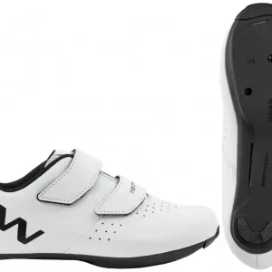Edullinen Pyöräilykengät Northwave Sonic Junior Road white-black