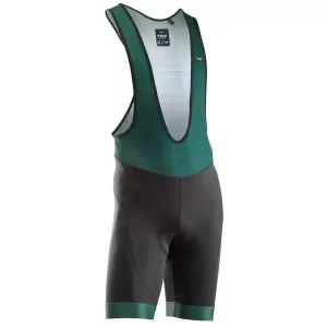 Bib-pyöräilyshortsit Northwave Active Evo black-petrolium Viikonlopputarjous