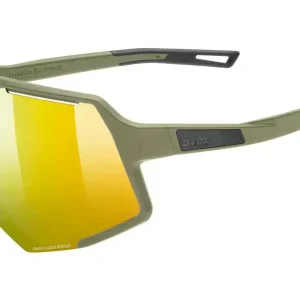 Viikonlopputarjous Lasit Uvex sequenze CV olive matt / mirror yellow