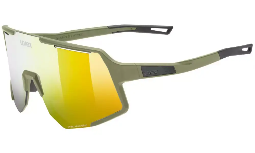 Viikonlopputarjous Lasit Uvex sequenze CV olive matt / mirror yellow