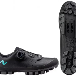 Vain Tänään Pyöräilykengät Northwave Hammer Plus WMN MTB XC black-iridescent