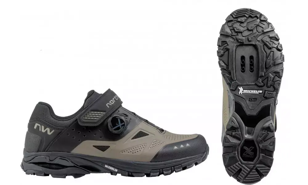 Viimeinen Mahdollisuus Pyöräilykengät Northwave Spider Plus 3 MTB AM sand-black
