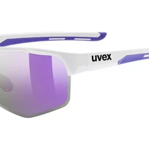 Ajankohtainen Lasit Uvex axos set white matt / mirror purple