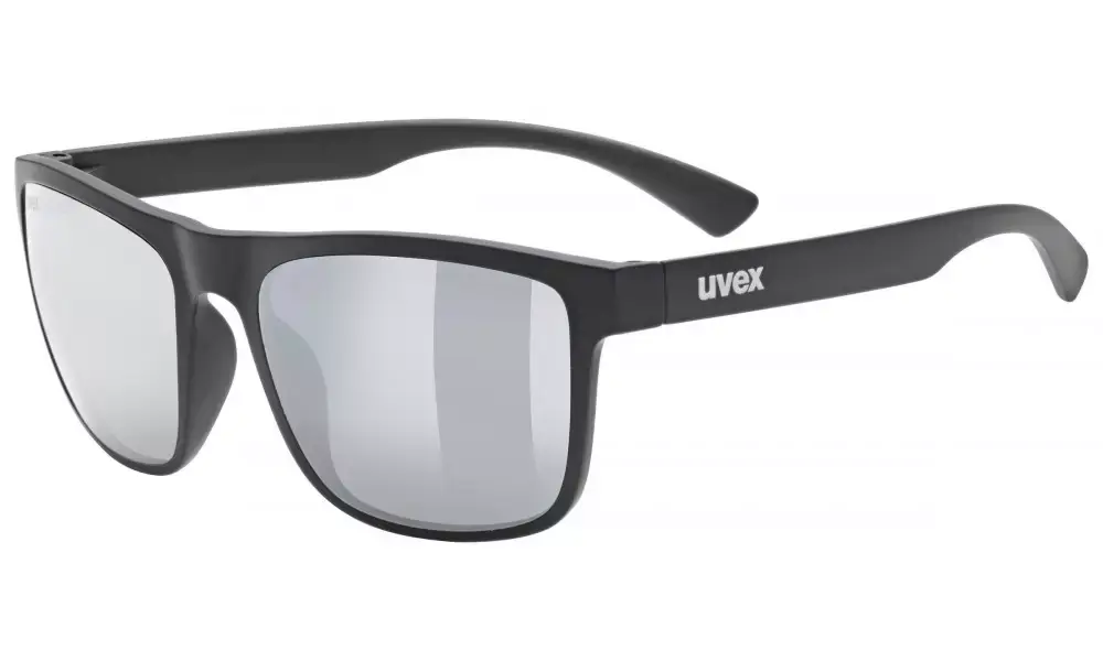 Aito Lasit Uvex rookie black matt / mirror silver