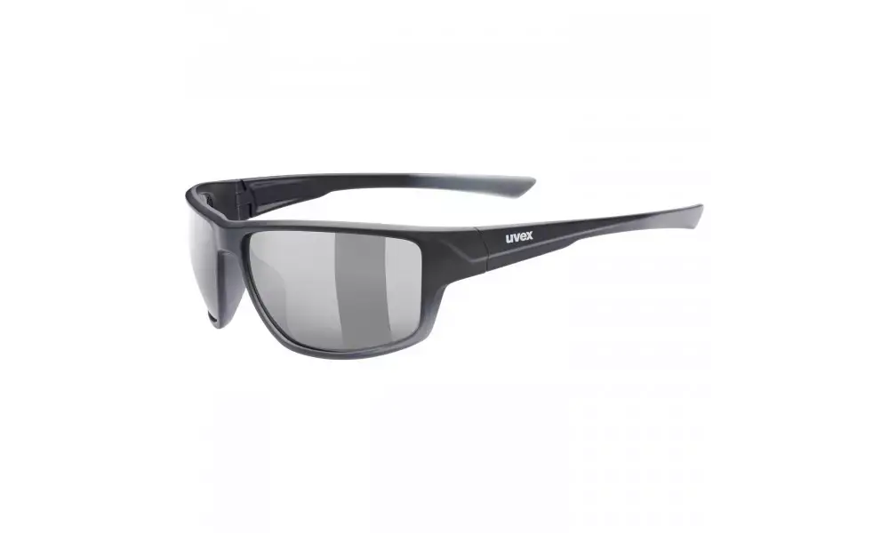 Lasit Uvex Sportstyle 230 black mat / litemirror silver Nopea Toimitus