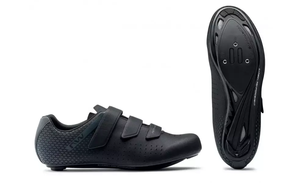 Pyöräilykengät Northwave Core 2 Road black-anthracite Alennettu Hinta