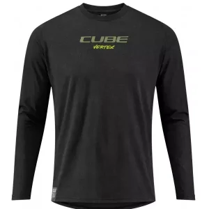 Viimeinen Mahdollisuus Pyöräilypaita Cube Round Flow MTB L/S black
