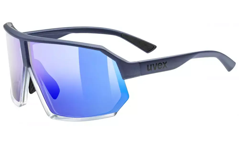 Kuuma Tarjous Lasit Uvex sportstyle 237 metallic blue-clear / mirror purple