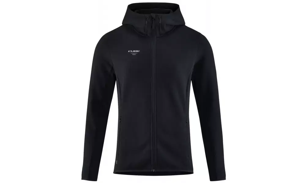 Korkea Laatu Hupullinen villapaita Cube Advanced Zip black