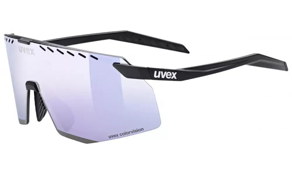Lasit Uvex pace stage CV black matt / pushy pink Löytö