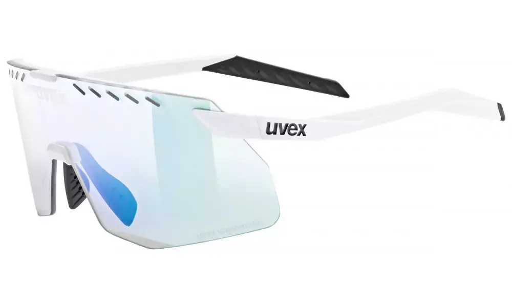 Lasit Uvex pace stage S V white matt / mirror green Kuuma Tarjous
