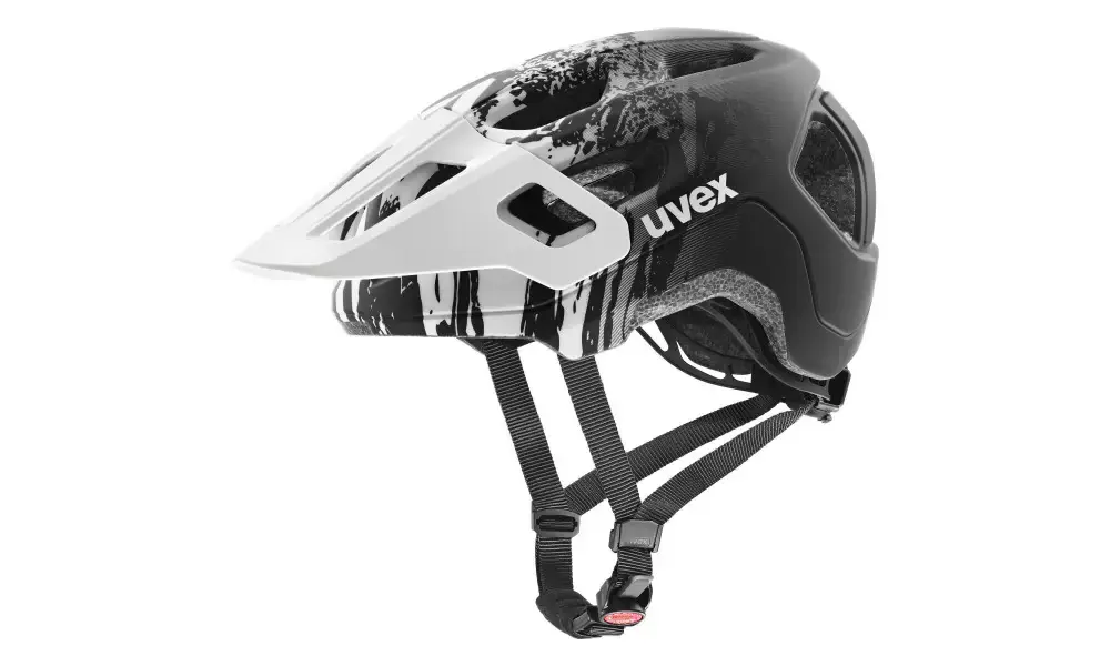 Halpa Hinta Kypärä Uvex react jr. white-black matt