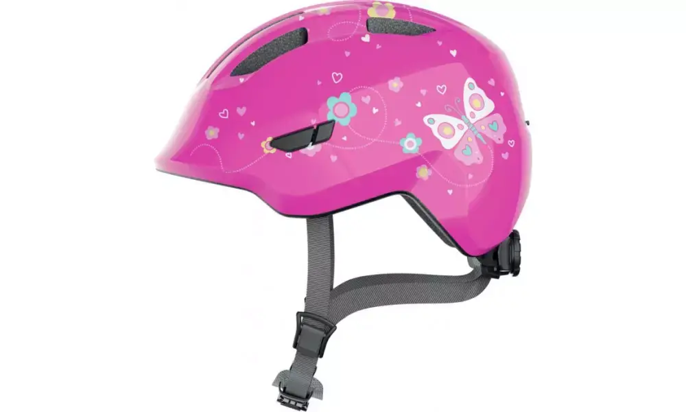 Aito Kypärä Abus Smiley 3.0 pink butterfly