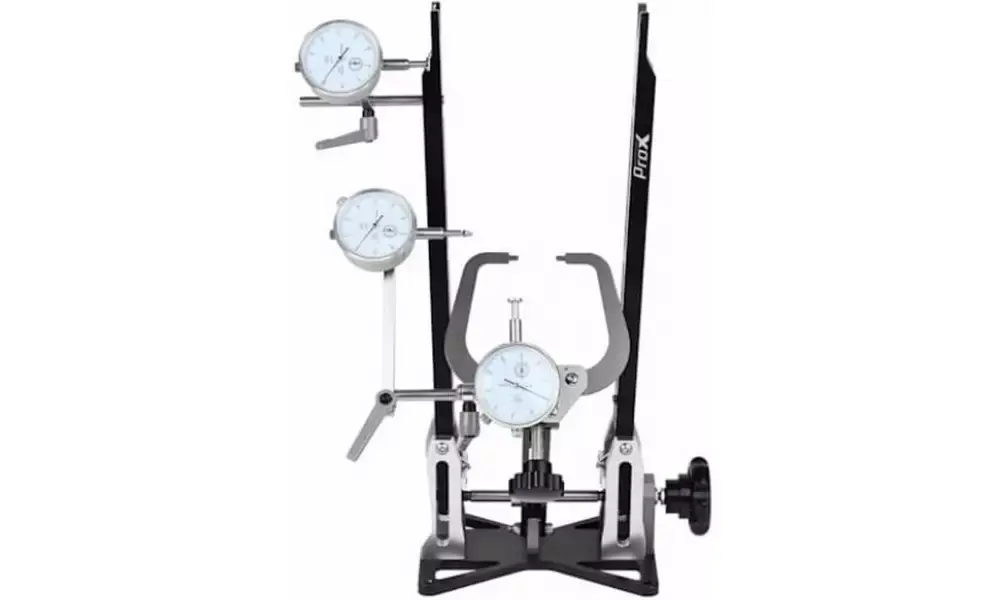 Työkalu ProX Professional wheel truing stand with gauges Asiakkaiden Suosikki