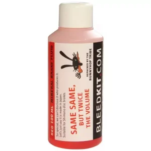 Mineraali jarruöljy Bleedkit RED 100ml Rajoitettu Tarjous