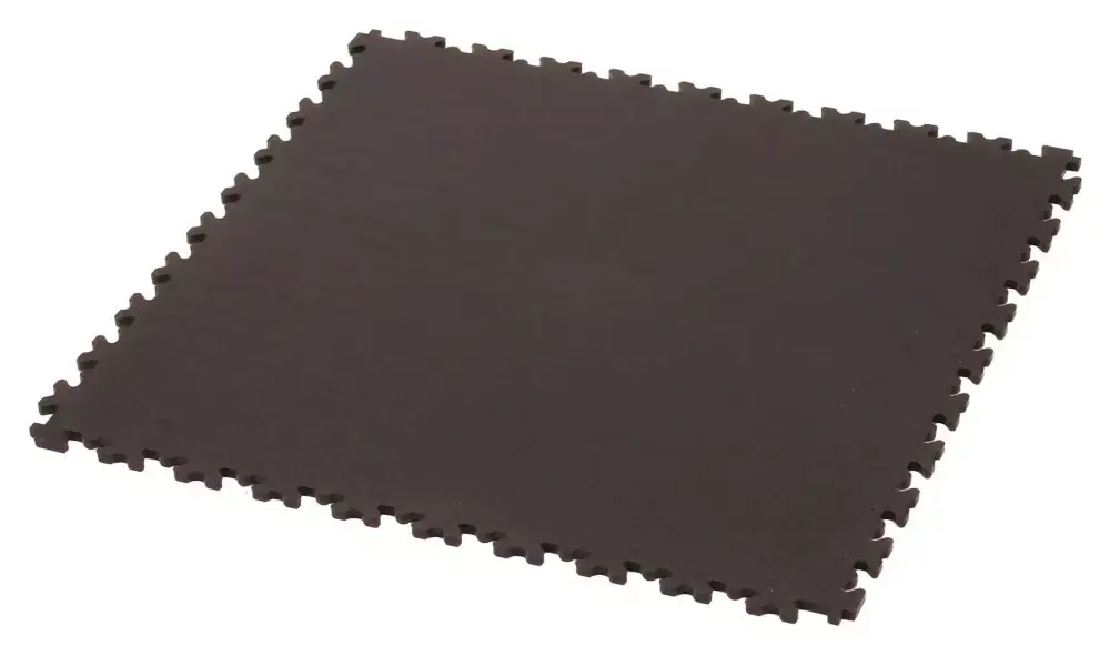 Työpajojen lattialaatta Cyclus Tools PVC 50x50x0.7cm black (730021) Uusi Kokoelma
