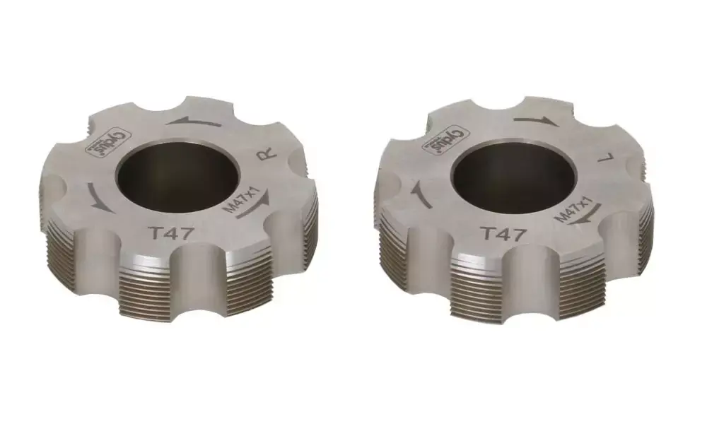 Nopea Toimitus Työkalu Cyclus Tools tap for bottom bracket shells T47 for 720140/720175 2 kpl. (720155)