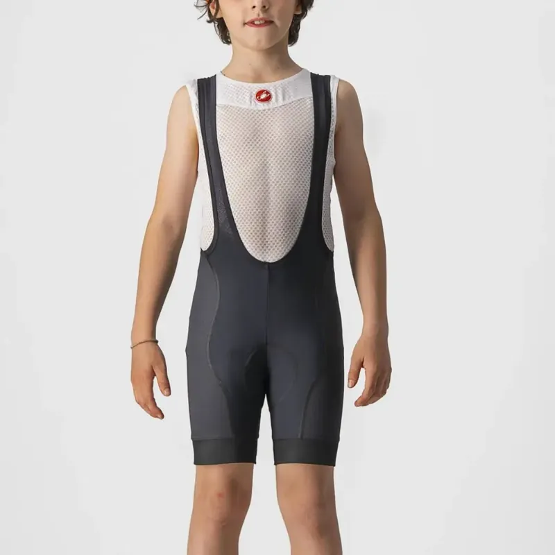 Vain Rajoitetun Ajan Castelli Jr Competizione Bibshort Lasten Ajohousut