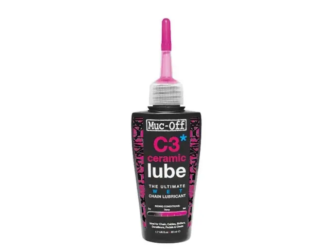 Nopea Toimitus Muc-Off Wet Lube C3 Ceramic 50ml Ketjuöljy