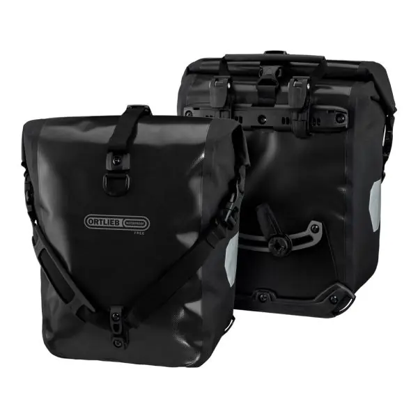 Uusi Kokoelma Ortlieb Sport-Roller Free Musta Sivulaukut