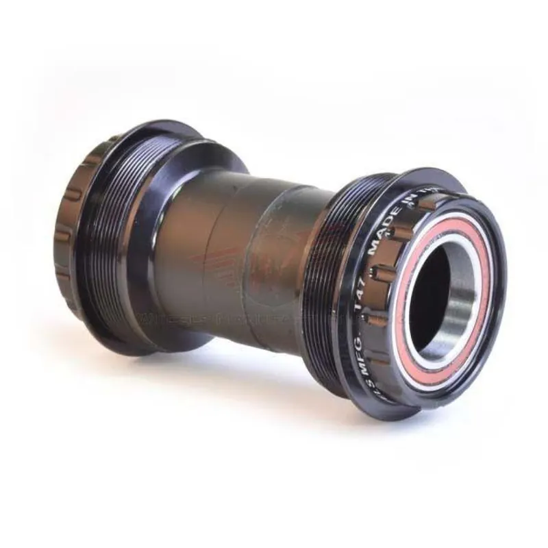 Wheels MFG T47 Outboard Angular Contact BB for 24/22mm (SRAM) Cranks - Black Edullinen