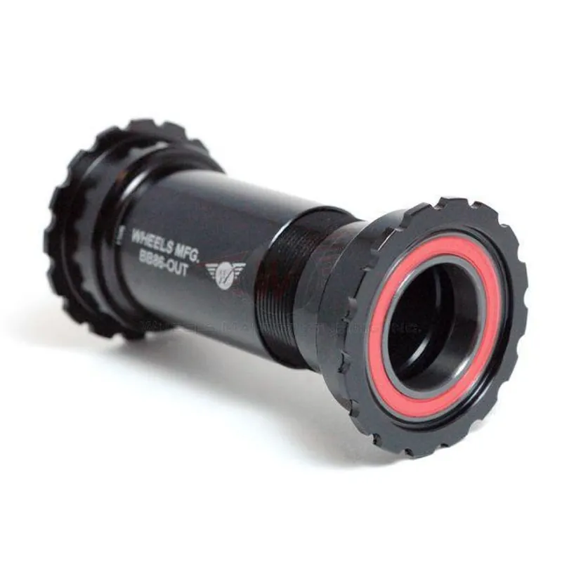 Ajankohtainen Wheels MFG BB86/92 Thread Together ZERØ Ceramic BB for 24/22mm (SRAM) Cranks - Black