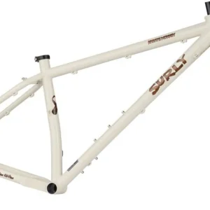 Älä Missaa Surly Karate Monkey Frameset Snow Mold White