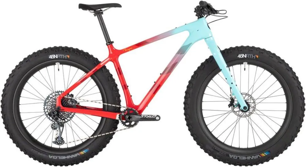 Eniten Myyty Salsa Beargrease Carbon X01 27.5 Carbon, Red/Teal Fade