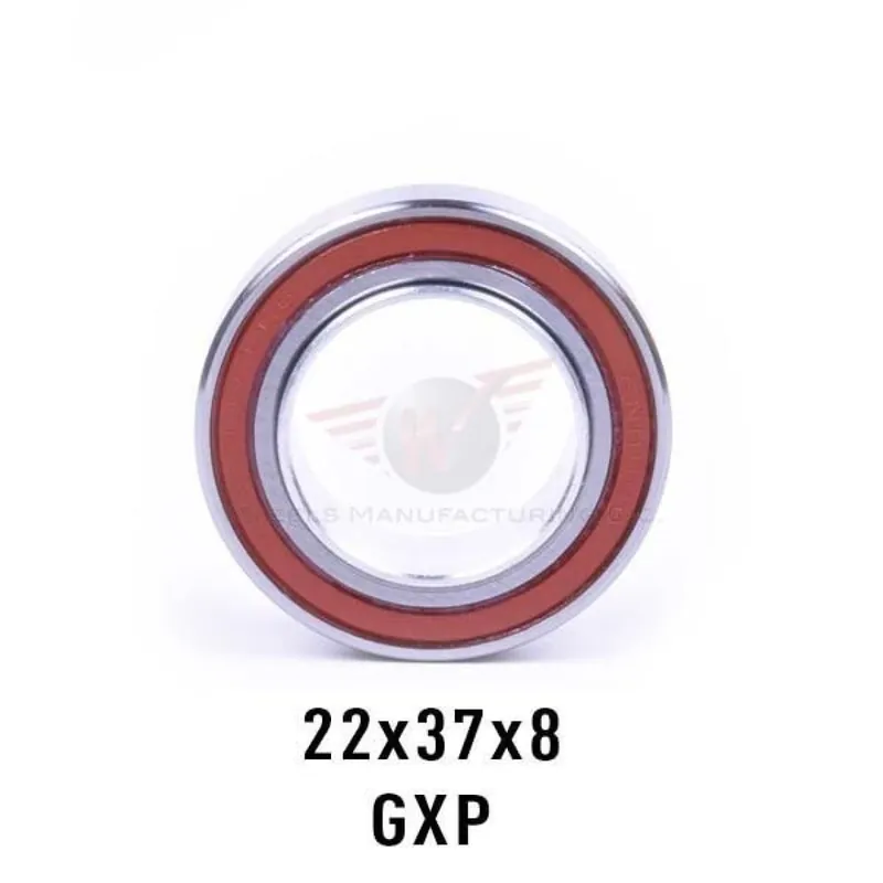 Kausialennus Wheels MFG Enduro GXP 22x37x8 Angular Contact Sealed Bearing