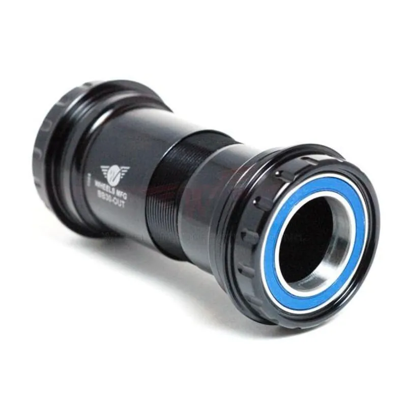 Wheels MFG BB30 Outboard ABEC-3 BB for 24mm Cranks (Shimano) - Black Halpa