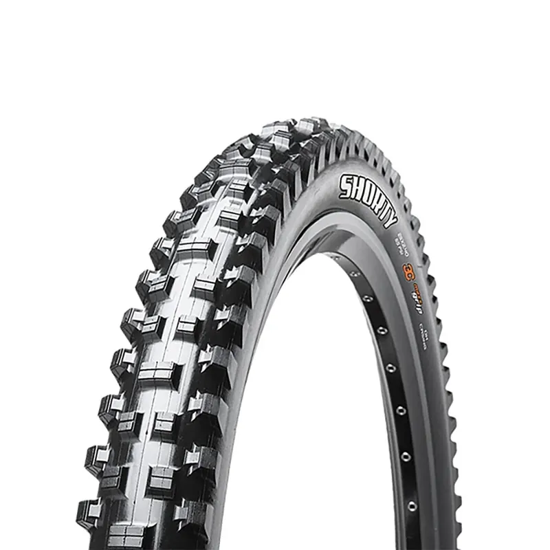 MAXXIS SHORTY 27.5x2.40 WT DH 3C MaxxGrip Tubeless Ready Joustava Musta -rengas Ilmainen Palautus