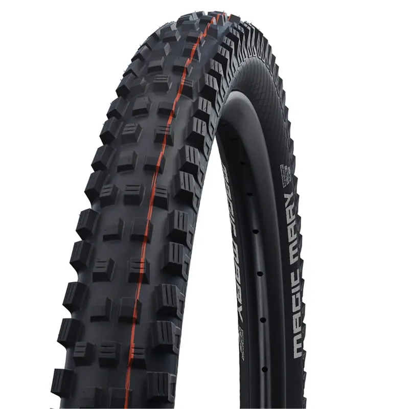SCHWALBE MAGIC MARY 27.5x2.60 ADDIX SOFT SUPERTRAIL Tubeless Ready -rengas joustava musta Edullinen