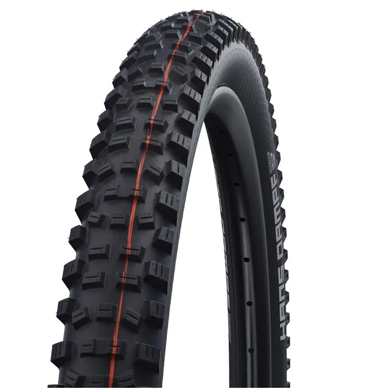 Aito Rengas SCHWALBE HANS DAMPF 26x2.35 ADDIX SOFT SUPERTRAIL Tubeless Ready Souple Musta