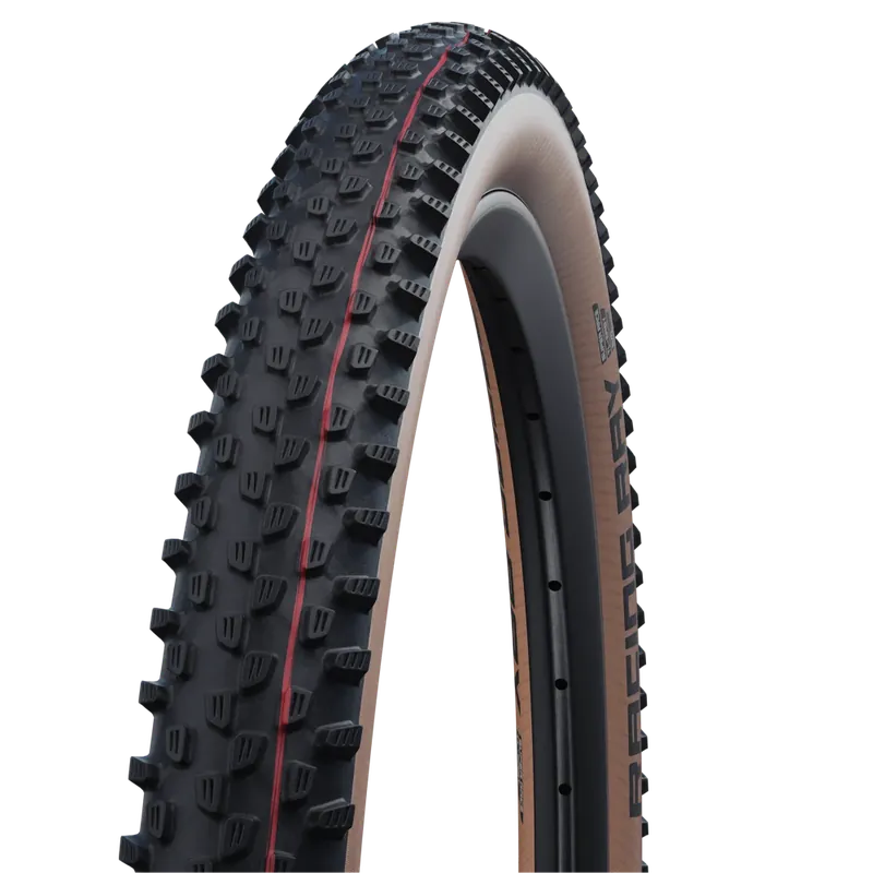 Uusi Malli Rengas SCHWALBE RACING RAY 29x2.35 ADDIX SPEED SUPERRACE Tubeless Ready Joustava Musta/Ruskea