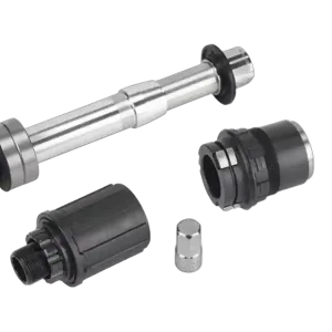 XLC SP-T01 EVO repair kit, rear wheel, includes axle, bearings and end cap 148x12 mm Korkea Laatu