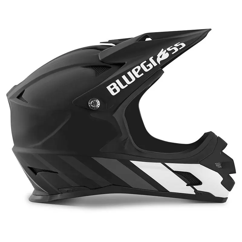 Ajankohtainen BLUEGRASS Helmet Intox Black / White L (58-60 cm)