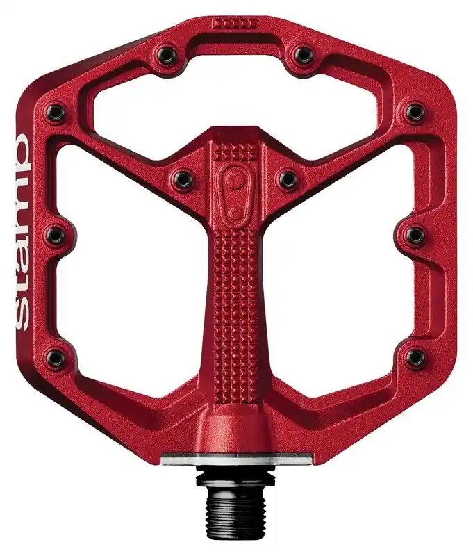 Älä Missaa CRANKBROTHERS Pedal Stamp 7 Small Red